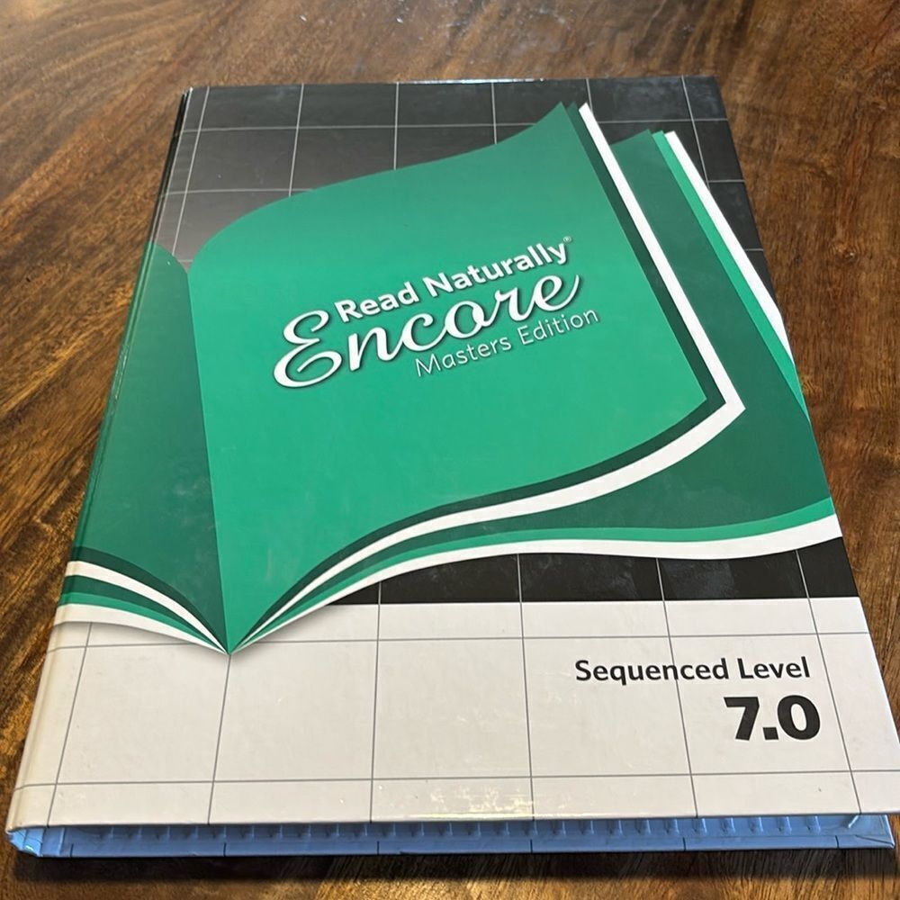 Read Naturally Encore Master Edition Level 7.0 CD system